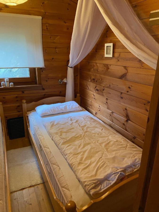 Blockhaus Ferienzauber Villa Bromskirchen Exteriör bild