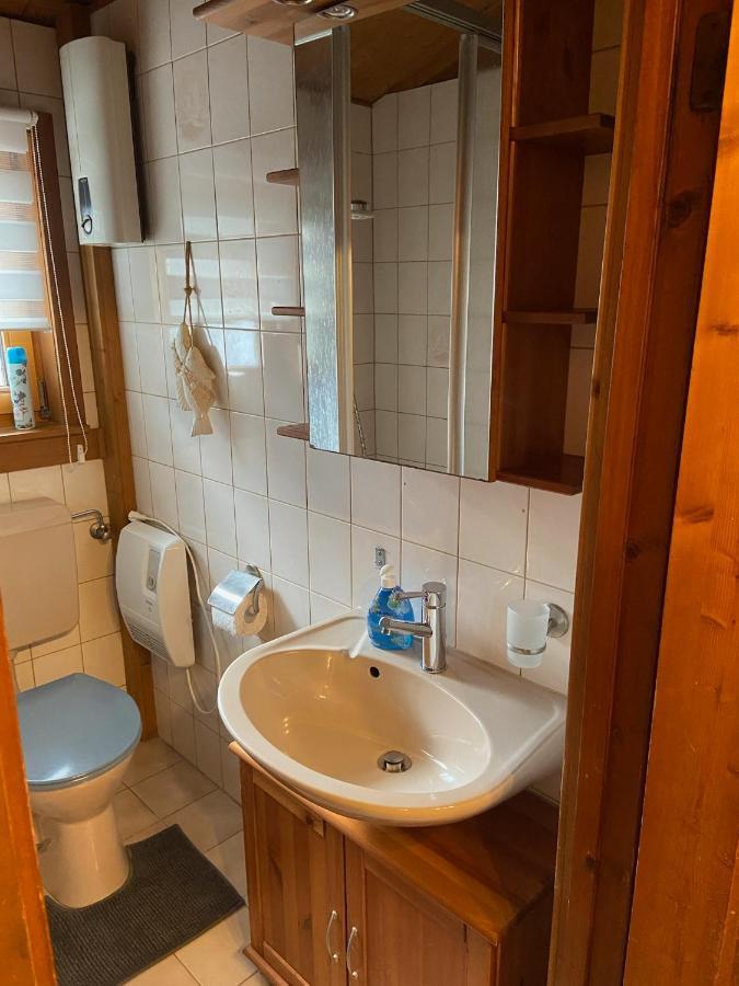 Blockhaus Ferienzauber Villa Bromskirchen Exteriör bild