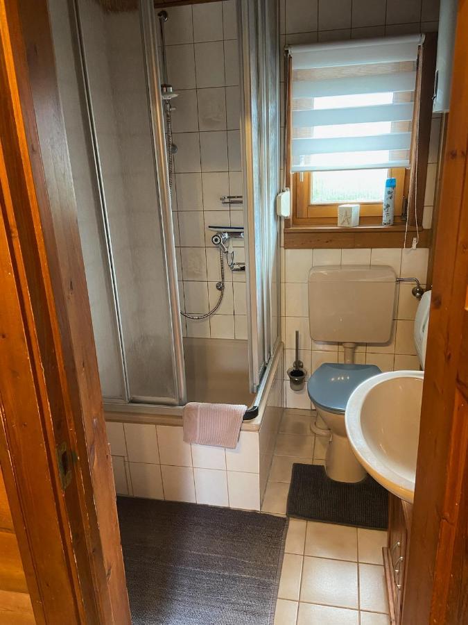 Blockhaus Ferienzauber Villa Bromskirchen Exteriör bild