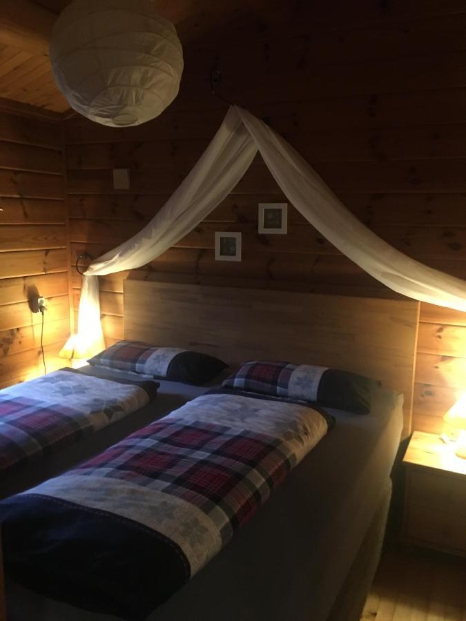 Blockhaus Ferienzauber Villa Bromskirchen Exteriör bild