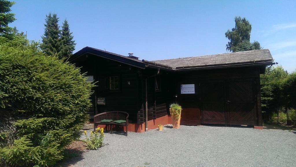 Blockhaus Ferienzauber Villa Bromskirchen Exteriör bild