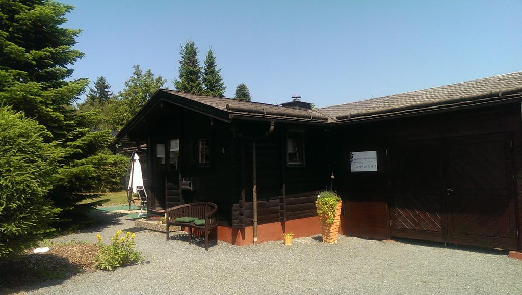Blockhaus Ferienzauber Villa Bromskirchen Exteriör bild